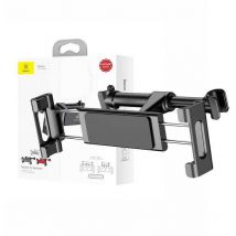 Basetech - Soporte para tablet para smartphones de 4,7 a 12,9' para reposacabezas de asiento negro