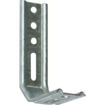 Afbat - Soporte de fijación de acero prepintado, Al.100 x L.70 x P.30 mm