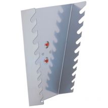 Kappes - Soporte de llave de anillo vertical para 10 llaves Al255xAn225 / 125xF50mm para placas perforadas