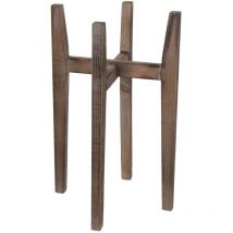Mica Decorations - Soporte de madera para macetas - Ascot - 60x38x38cm - Diseño natural