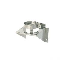 Soporte de pared ajustable de acero inoxidable, D.200