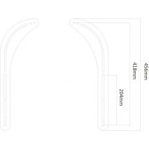 NM-USP100 - Soporte de Pared para Sonos Playbar, Color Negro - Newstar