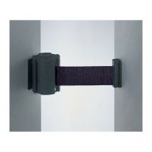 Via Guide - Soporte de pared, plástico negro, apto para correa