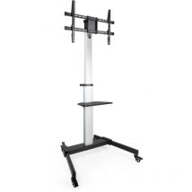 Hera - Soporte Suelo Ruedas Tv Horiz/vert 37-86'' Fs1886m-b