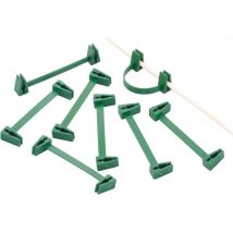 Bauherr - Soporte de plastico para la fijación de planta de enrejado