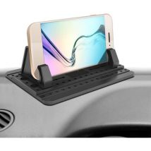 Memkey - Soporte de teléfono de silicona para coche con alfombrilla antideslizante para salpicadero, compatible con gps/gsm universal: iPhone
