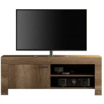 Pequeño mueble de tv 1 puerta L140 cm - Land