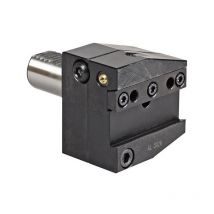 Portaherramientas VDI forma AL de izquierda para herramientas de torneado, VDI : 50, h1 32 mm, b1 100 mm, b2 : 50,0 mm, h5 : 43 mm, h6 : 45,0 mm, l1