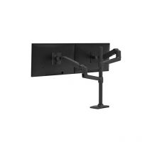 Ergotron - lx Series lx Dual Stacking Arm, Tall Pole, Matte Black 101,6 cm (40') Negro Escritorio