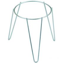 Saturnia - soporte maceta pie zincado 20 cms , Soporte maceta pie - Diametro del soporte: 20 cm.- La parte alta del macetero debe ser mas grande que