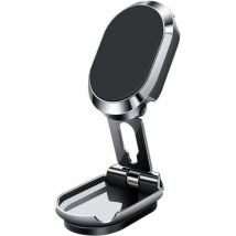 Nvees - Soporte magnético para teléfono de coche, imán multifuncional de metal, rotación de 360°, soporte para teléfono de escritorio para pantalla