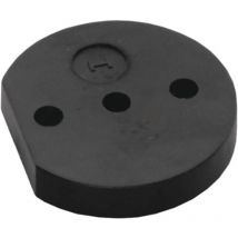 Intersteel - Soporte nylon negro D.60mm H.10mm para Art.3000259313