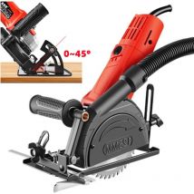 Ej.life - Soporte para amoladora angular soporte de corte, cubierta protectora especial para amoladora angular de 100 mm a 125 mm