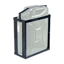 Valpro - Soporte para bidón L.370mm An.185mm H.500mm negro azabache ral 9005 3.3kg