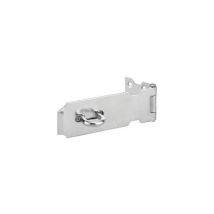 Soporte para candado de acero zincado, 125 mm.