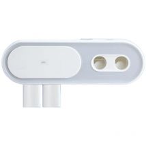 Joybos - Soporte para cepillo de dientes con exprimidor automático de pasta - Blanco