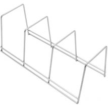 7house - Soporte para Platos y Sartenes con 3 Secciones 12x29x12cm