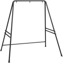 Outsunny - Soporte para silla colgante sostén para columpio con marco de acero carga 150 kg para patio terraza balcón jardín