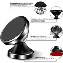 Soporte Para Teléfono De Coche, Paquete De 2, Ivoler - Soporte Universal Para Teléfono De Coche Con Rotación De 360°, Imán Magnético Portátil Adhesivo