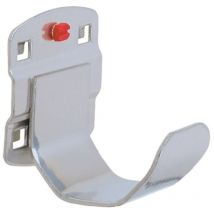 Soporte para tubos D100xW35mm galvanizado para placas perforadas 2pcs / bolsa