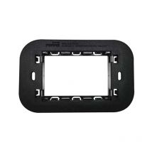 Perry - Soporte compatible con la serie Bticino Living Now 1PAT005