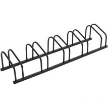 Soporte portabicicletas para 5 bicicletas acero negro 020004576