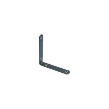 Cime - Soporte de silla con extremo redondo, 80x80x15 mm, acero galvanizado