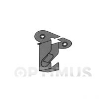 Soporte techo cromado diam 12 - 230014