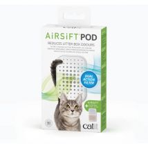 Soporte y almohadilla reductora de olores de gatos Catit Airsift Pod
