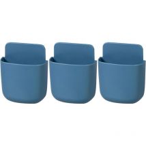 Soportes para control remoto, organizador de pared, soporte para teléfono de pared, almacenamiento de control remoto, sin agujeros