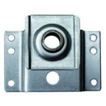 Soportes para persianas enrollables – Acero galvanizado – 86 x 54 mm – 35 x 45 mm – Diámetro del agujero: 12,3 mm