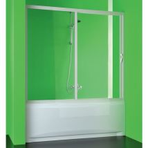 Dorini - Sopravasca Lineare 170x150 cm 1 Anta Scorrevole in pvc H150 cm Bianco
