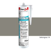 Keramiksilicon 310ml Betongrau 14 - Sopro
