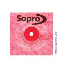 Sopro - Wandmanschette aeb 129 10-30mm Manschettengröße 150x150mm