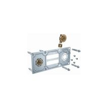 Watts - Plaque de montage Robifix double Dimensions tubes: 12 - Version: a glissement