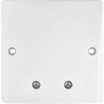 Sortie de cable 100 x 100 à vis blanc - 703891 - Debflex