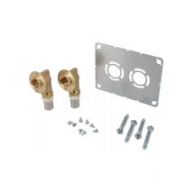 Sortie de cloison 1/2'' entraxe 50mm fluxo à sertir Ø16