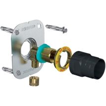 Robifix – Sortie de cloison – Fixation raccord, Filetage plomberie, Matières, Entraxe