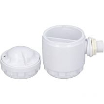 SNQ - Sortie de vapeur - Accessoire pratique pour douche à vapeur - Sortie de vapeur - Filetage extérieur G1/2 - Diffusion de vapeur en plastique