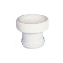 Sortie droite souple plastique avec joint a levre