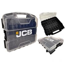 Sortimo jcb Sortimentskoffer Kleinteilekoffer W-BOXX102 mit Transparentem Deckel