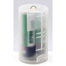 Adaptateur de batterie Soshine – 2x Mignon vers Mono – Pile bouton, pile plate et pile spéciale – Type de piles, Technologie batterie, Tension 