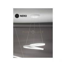 Sospensione a led ritmo 6620 n lc nero
