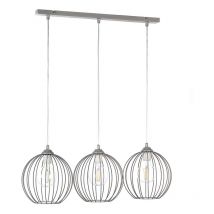 Lampadario Onli melone' grigio 3 luci, e27