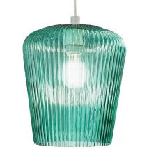 Gea Luce - Sospensione vetro ambra numa e27 led lampada soffitto moderna