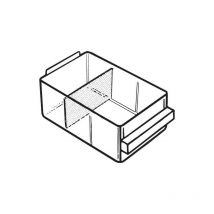 H64Xb91Xt153 Mm, Cassetto, Trasparente - Raaco