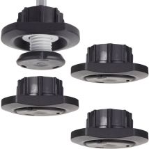 So-tech - sotech Möbelfuß Höhenversteller für ø 30 mm Topfbohrung, Höhenverstellung 10 mm Tragkraft 175 kg pro Stück, Hersteller: Italiana Ferramenta
