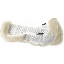 Tattini - Sottocuscino in agnellino australiano e cotone con imbottitura taglia cob: m cob, nero (10)