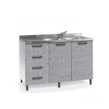 Sottolavello azur line cemento