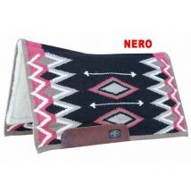 Sottosella western Jalapeno curvo con schiuma e feltro - crema